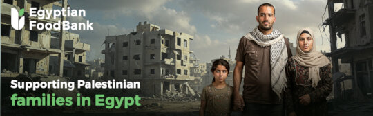 Supporting Palestinian families in Egypt
