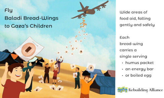 Fly Bread to Gaza's Children