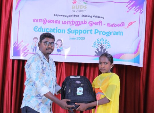 Educating 100 rural orphan children