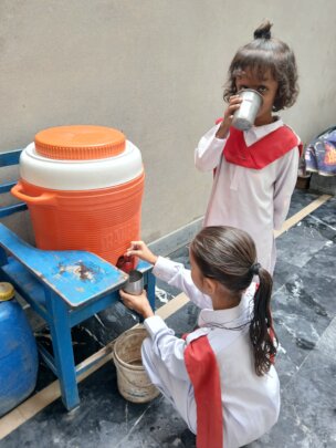 Safe Drinking Water for 300 School Children