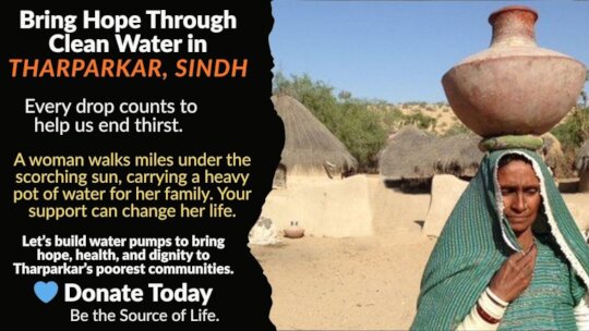 Bring Hope Through Clean Water in Tharparkar Sindh