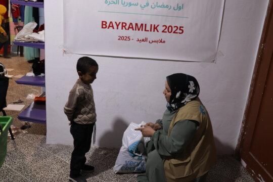 Eid Clothes for Syrian Children