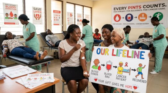 Blood Donations for Cancer Care
