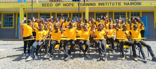 Vocational training for young people in Kenya