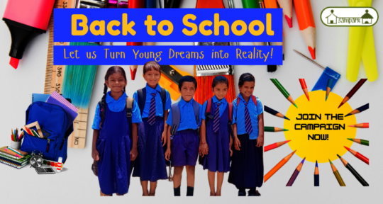 Back to School: Let's Turn Young Dreams to Reality