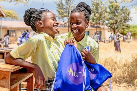 Help Girls in Kenya Stay in School with Huru Kits