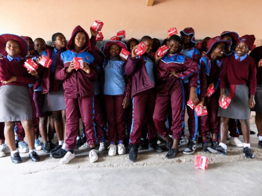 Dignity over silence - championing period poverty