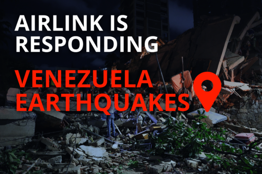 Help Airlink Deliver Aid - Venezuela Earthquakes