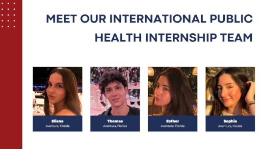 Public Health Interns Transform Communities