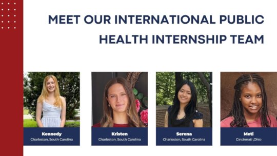 Public Health Interns Transform Communities