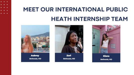 Public Health Interns Transform Communities
