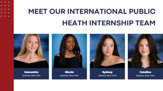 Public Health Interns Transform Communities