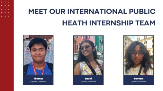 Public Health Interns Transform Communities