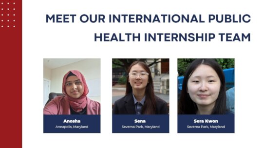 Public Health Interns Transform Communities