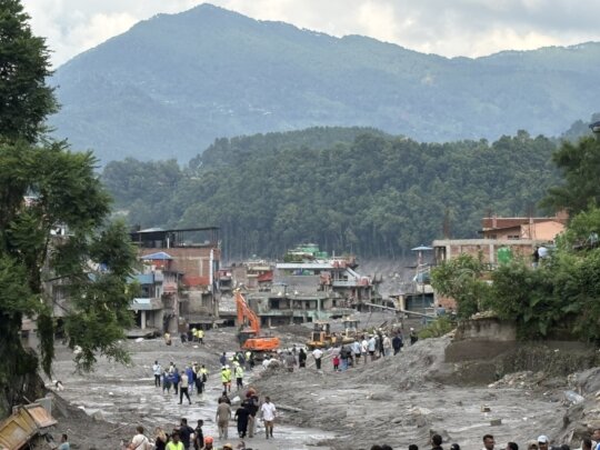 Emergency Flood Relief in Nepal