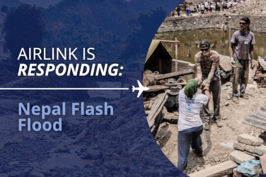 Help Airlink Deliver Aid to Nepal