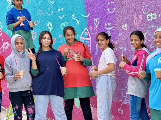Help Refugee Children Thrive Through Art in Jordan