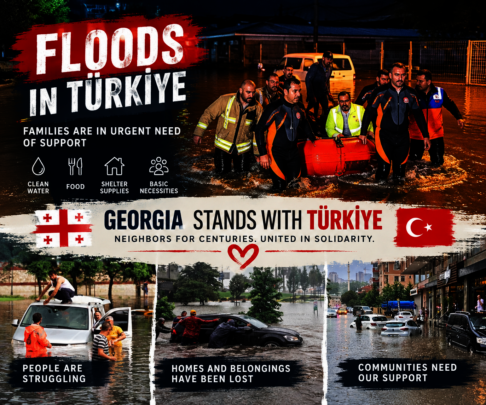 Emergency Flood Relief -Georgia Stands with Turkiy