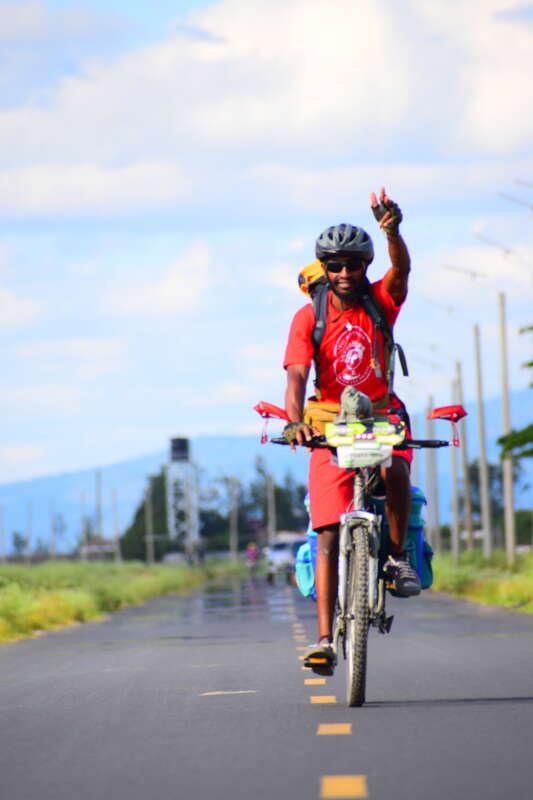 Image for SAVING THE WORLD'S LAST FEMALE NORTHERN WHITE RHINOS FROM EXTINCTION. #324KMS RIDE FOR FATU & NAJIN 