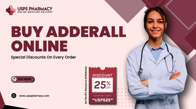 Image for Buy Adderall Online Supports @ USPSPharmacy.com