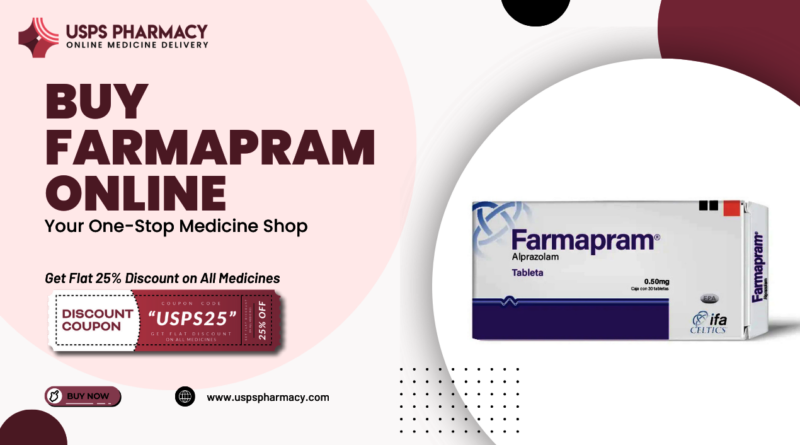 Image for Buy Farmapram Online Support @ USPSPharmacy.com