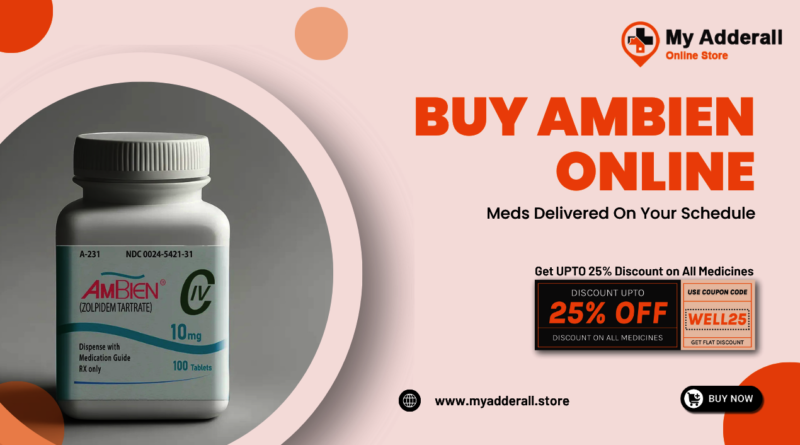 Image for Buy Ambien Zolpidem Online Trusted Insomnia Treatment