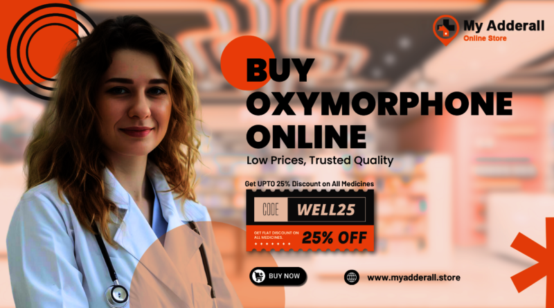 Image for Buy Oxymorphone Online Global Door-To-Door Logistics