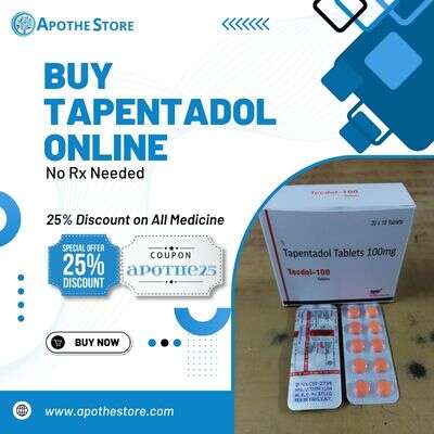 Image for Buy Tapentadol Without Prescription With Secure Pharma