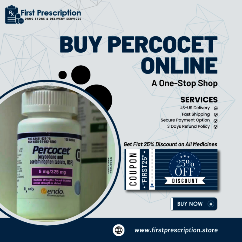 Image for Order Percocet Online No RX Get Rapid Health Relief