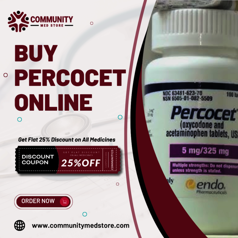 Image for Percocet Online for Quick Pain Relief