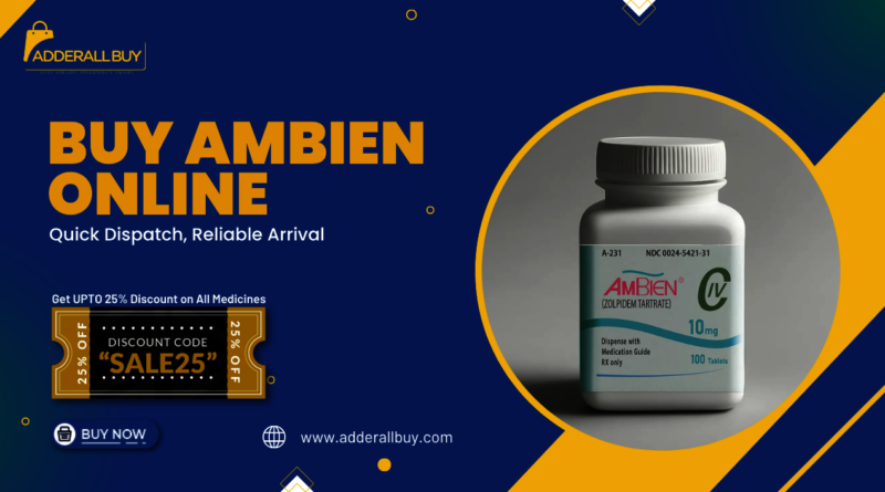 Image for Buy Ambien Online No Rx Fast-Move Medication Channel