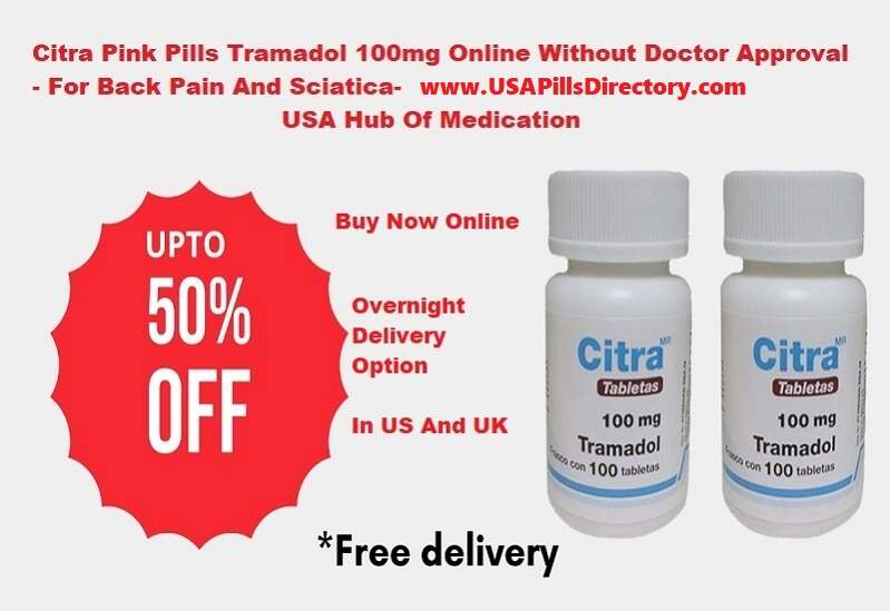 Image for Buy Tramadol 100mg Online Overnight – USAPillsdirectory, 20% Off USA!