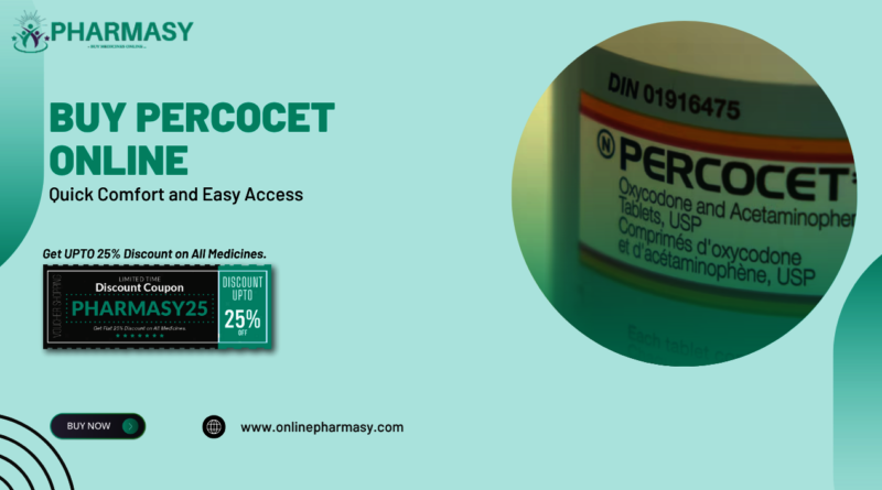 Image for Buy Percocet Online No Rx Reliable Therapy Express Line