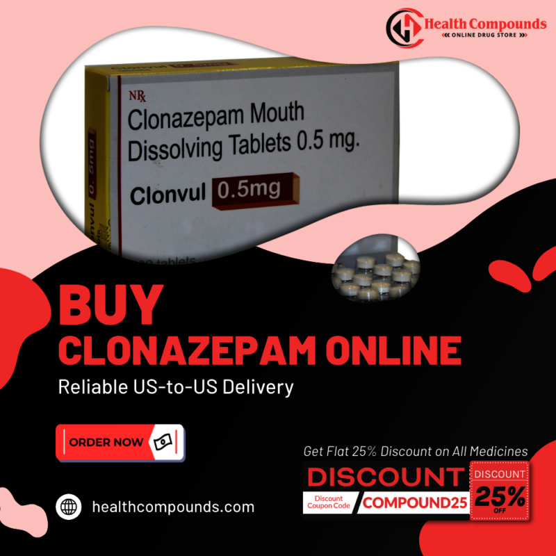 Image for Buy Clonazepam Today For Smooth Mental Relaxation
